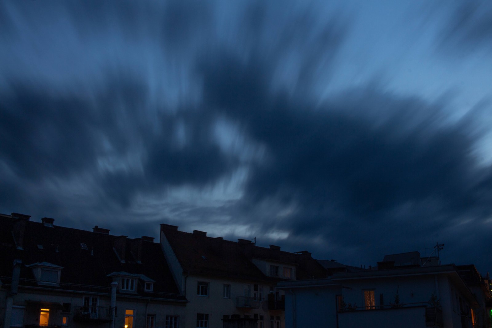 Nightfall. Graz, 2020